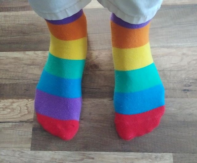 "Otkrio sam da jednoj od mojih čarapa nedostaje jedna boja."