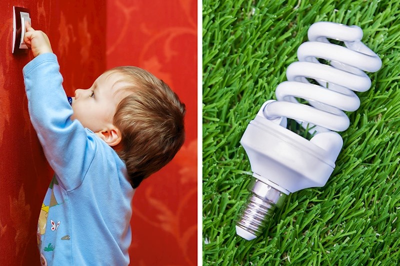 7. Isključite svjetla u prostorijama koje ne koristite.