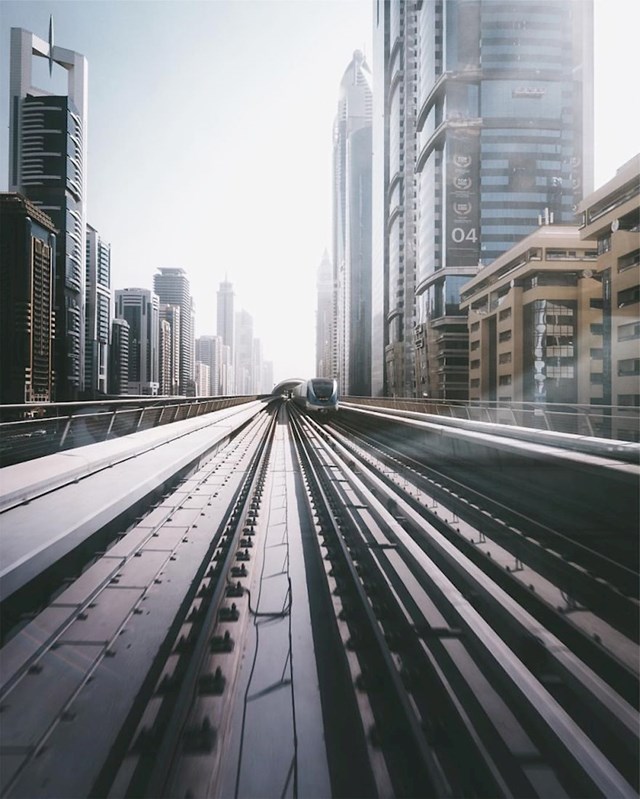 Metro u Dubaiju.