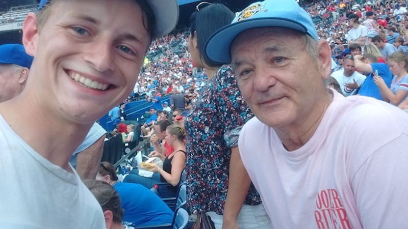 "Nedavno sam upoznao Istjerivača duhova [Bill Murray]!"