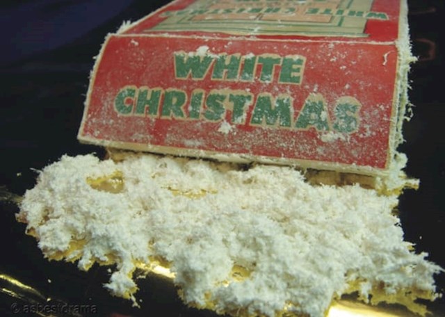 Azbest se prodavao kao dio božićnih dekoracija.