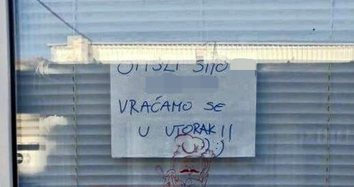 Pogledajte simpatičnu poruku koja je dočekala kupce ove trgovine
