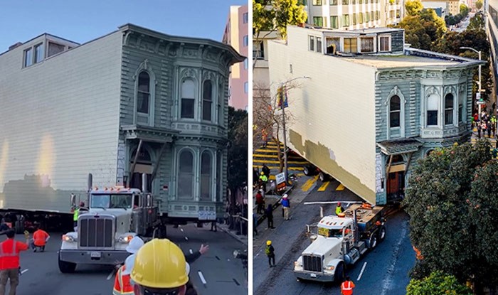 Tip iz San Francisca platio je 400 tisuća dolara da bi preselio svoju viktorijansku kuću