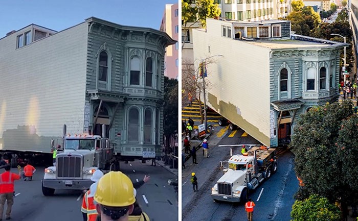 Tip iz San Francisca platio je 400 tisuća dolara da bi preselio svoju viktorijansku kuću