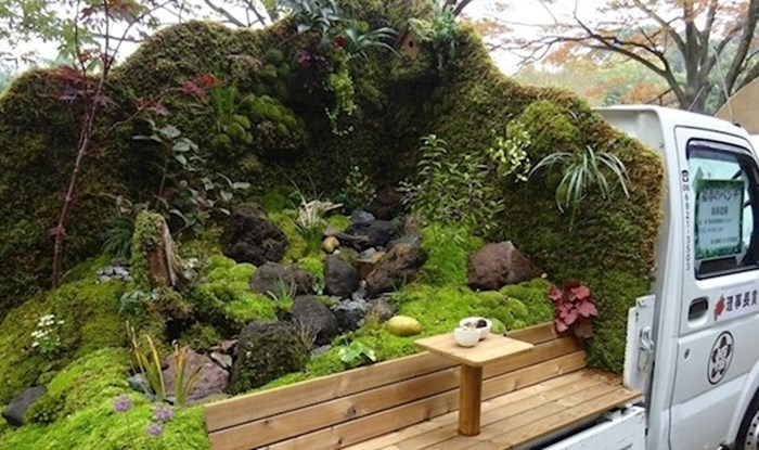 Japansko natjecanje pretvaranja mini kamiona u male vrtove prekrasna je tradicija
