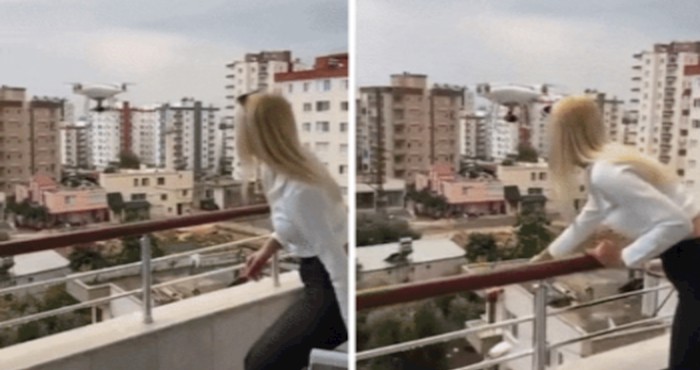 Trebao je to biti zabavan video poklona kojeg donosi dron, a pretvorio se u katastrofu