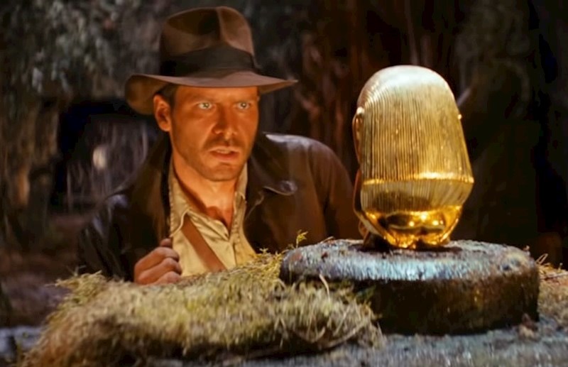 Harrison Ford kao Indiana Jones.