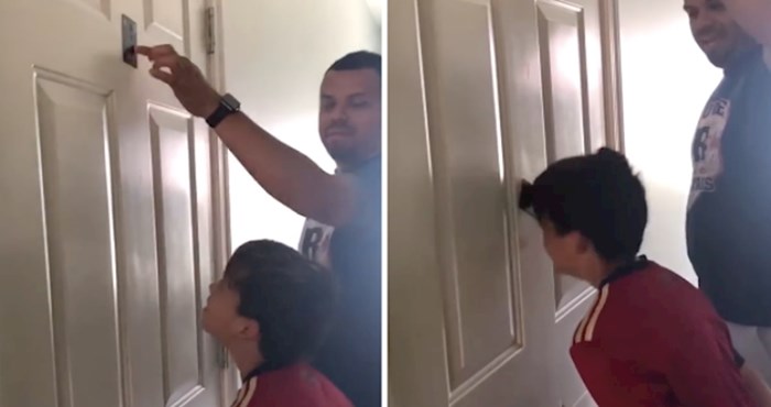 VIDEO Odlučili su se našaliti sa sinom, a onda se dogodilo neočekivano