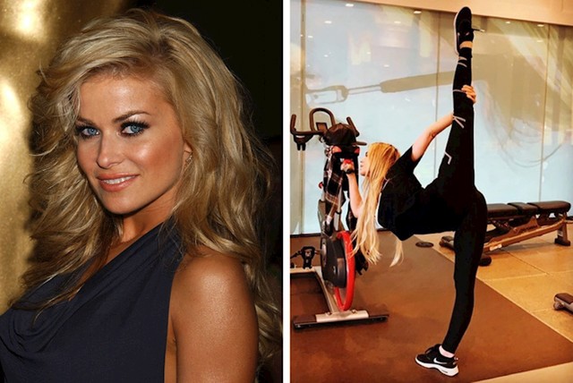 3. Carmen Electra trenerica je  plesa na šipci.