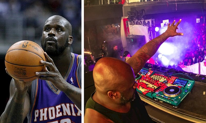 2. Shaquille O'Neal također je i DJ.