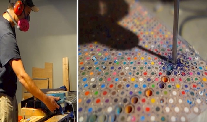 VIDEO Pogledajte koji instrument ovaj čovjek izrađuje s više od 1200 bojica