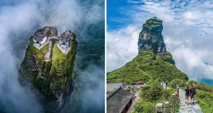 Hramovi brda Fanjing prekrasno su turističko mjesto koje se nalazi u oblacima