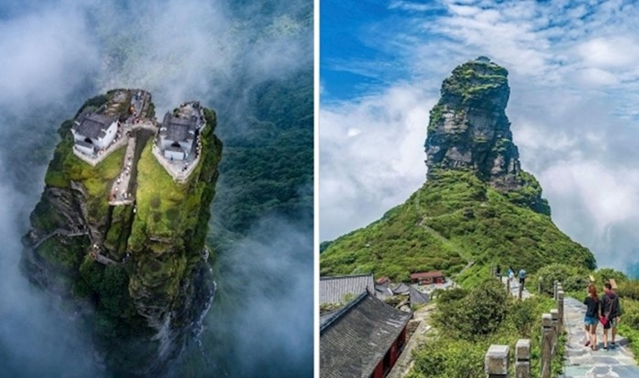 Hramovi brda Fanjing prekrasno su turističko mjesto koje se nalazi u oblacima