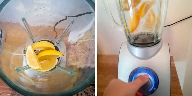 7. Koristite kriške limuna za čišćenje i naoštrenje noževa blendera.