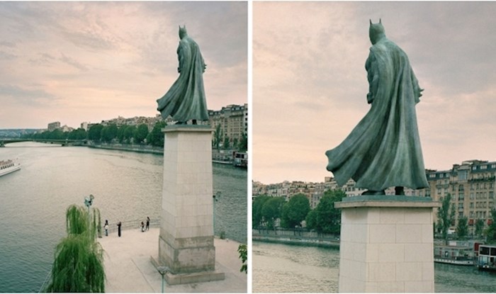 Ovaj umjetnik na pariške spomenike postavlja poznate likove pop kulture