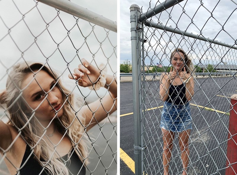 I od bične ograde, može nastati privlačna fotografija!