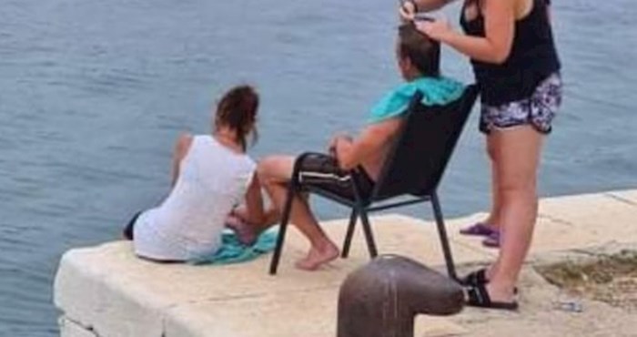 Netko je u Dalmaciji fotkao presmiješnu situaciju; tip je dobio potpuni tretman na rivi