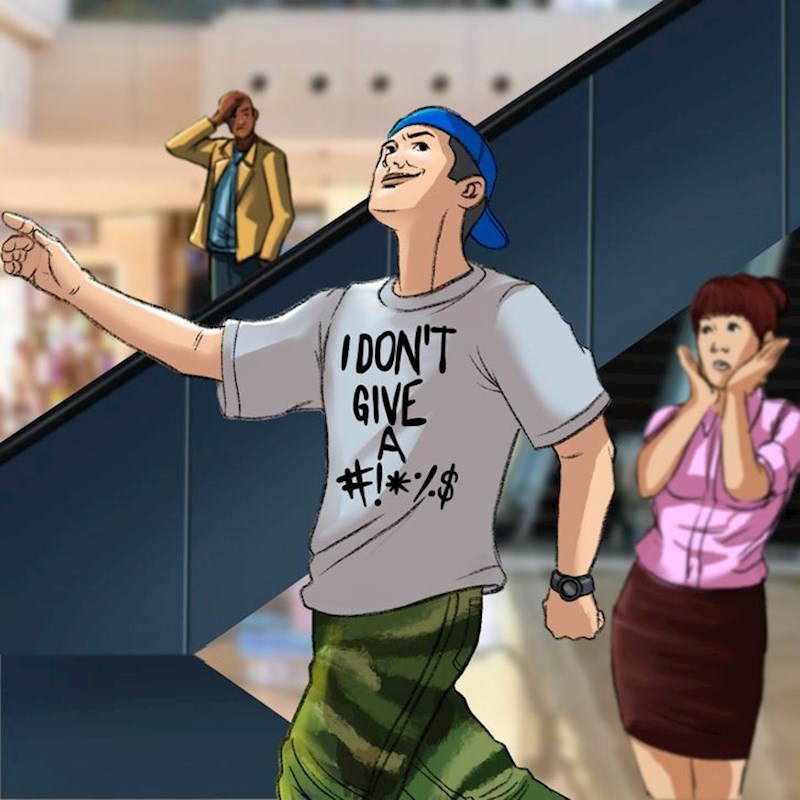 10. Uvredljivi slogani na odjeći