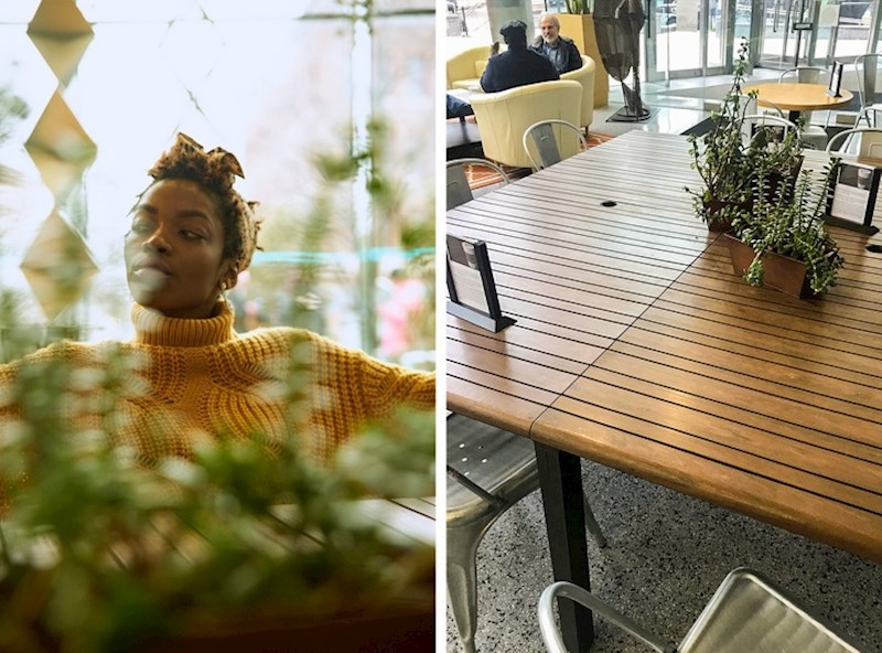 Dok čekate svoju narudžbu u kafiću, možete pokušati s ovakvim fotografijama.