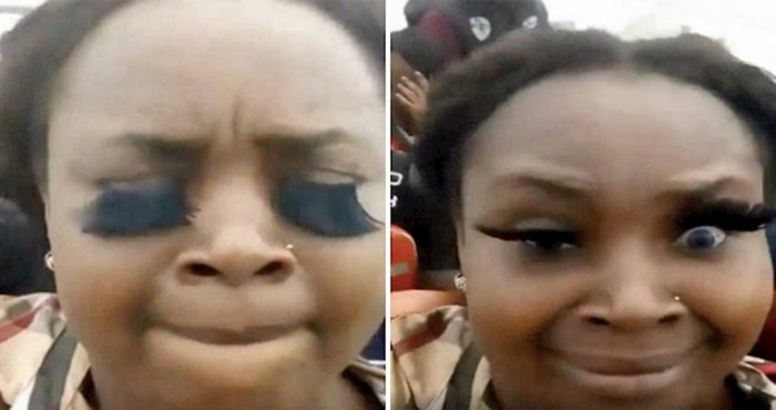 VIDEO Ova žena snimila je svoju bitku s trepavicama na vjetrovitoj vožnji gliserom