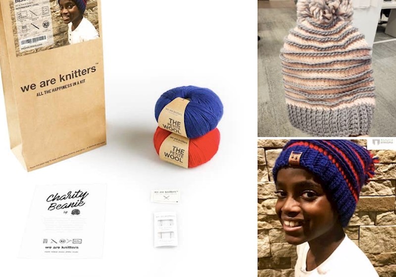 15. Ovaj komplet za pletenje vodit će vas korak po korak, a rezultirati će sa slatkom kapom koja može biti vaša ili poklon nekome koga volite.