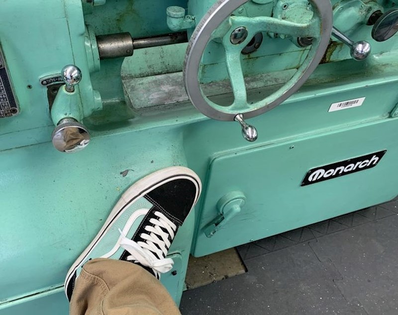 "Moje tenisice odgovaraju strojevima koje koristim na poslu."