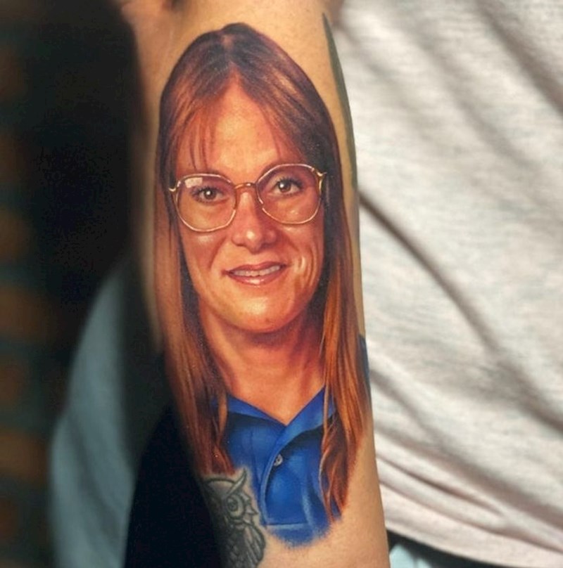 „Portret moje mame. Nedavno je preminula."