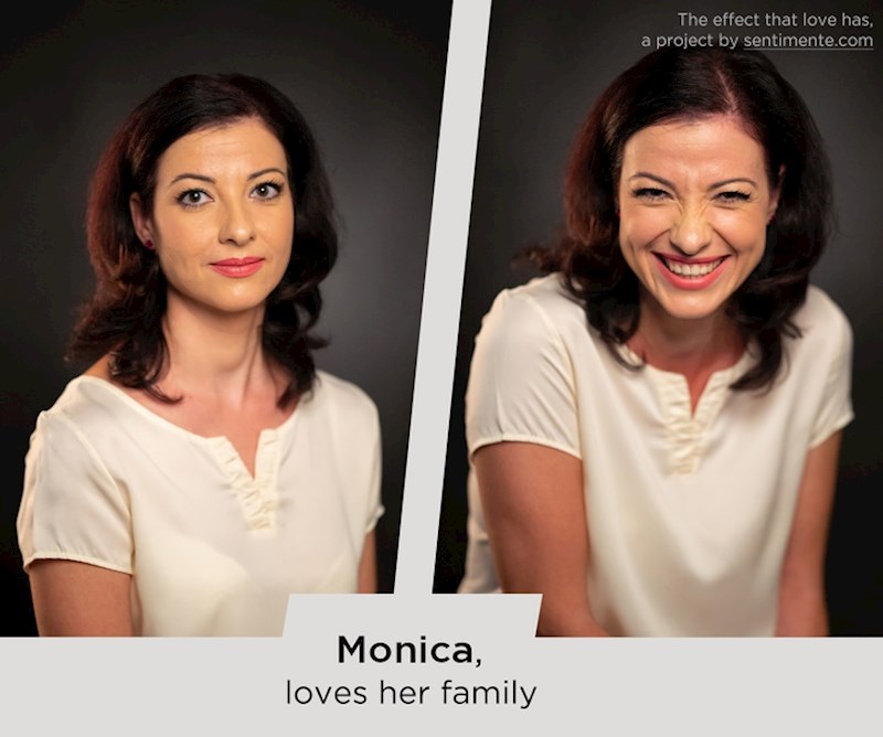 Monika je čula tople riječi od svoje obitelji.