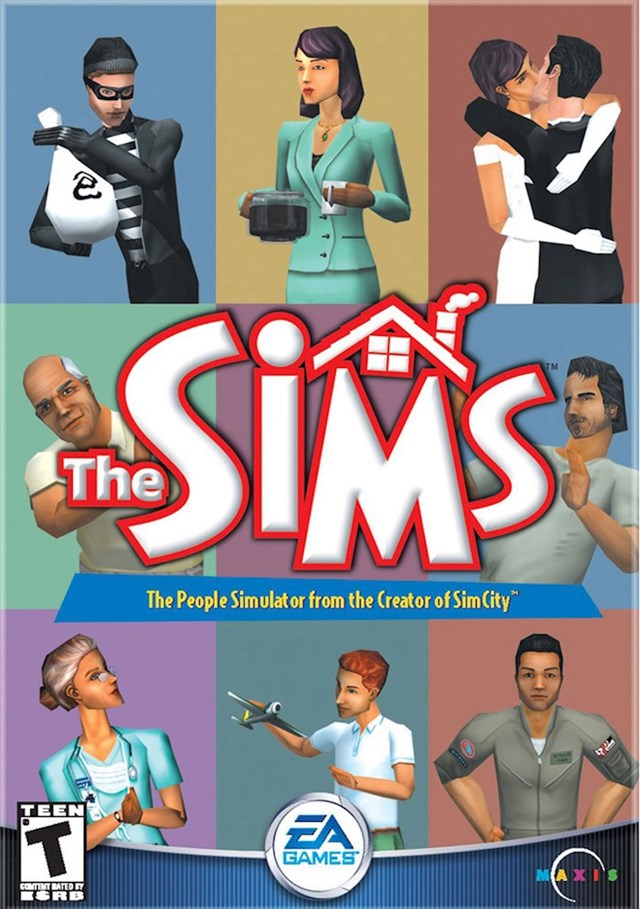 Videoigra Sims.