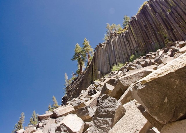 Devils Postpile National Monument - Kalifornija