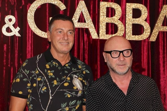 Domenico Dolce and Stefano Gabbana