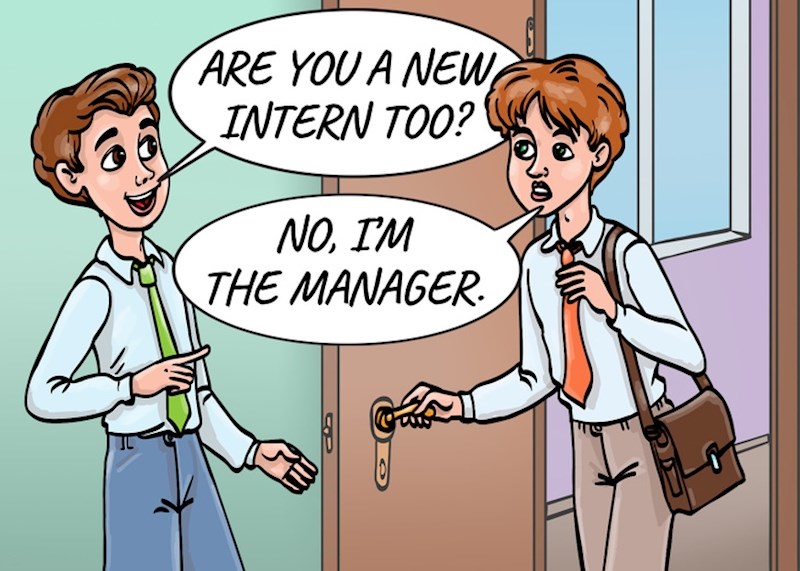 5. Na novom poslu svi uvijek misle da ste stažist.