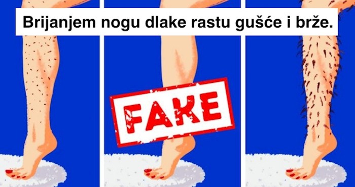 10 mitova o našem tijelu koji su već potpuno razotkriveni
