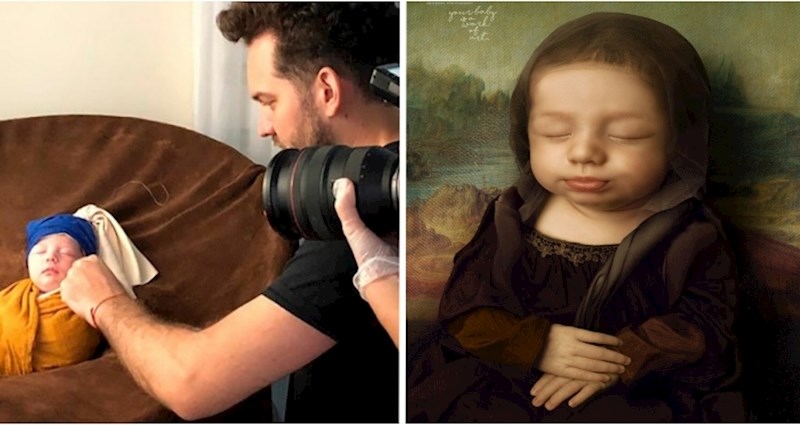 Ovaj tata rekreirao je poznate slike s preslatkom kćeri u glavnoj ulozi