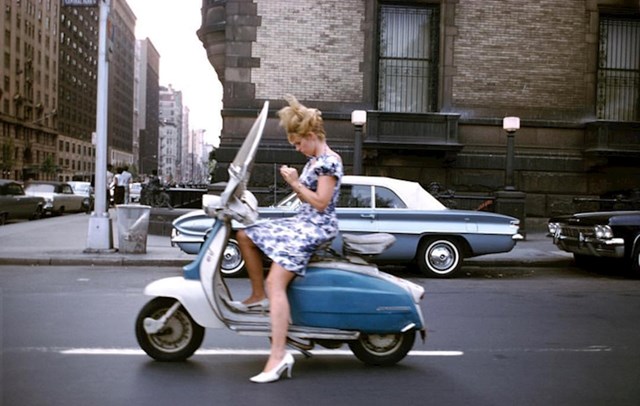 #10 Djevojka na skuteru, New York, 1964.