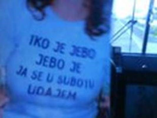 Posljednji pozdrav žene prije udaje