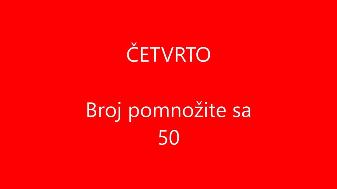 TRIK: Pogodit ću koliko imate godina!