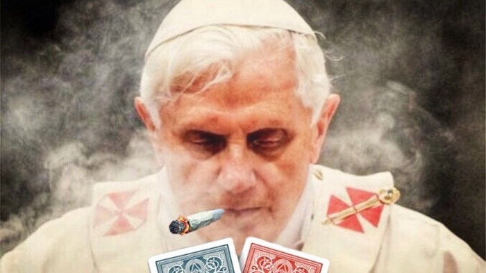 even pope like the dope 