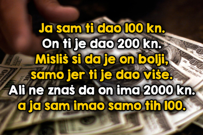 Kako ljudi obično shvaćaju stvari oko sebe