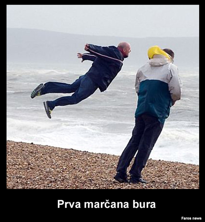 Zapuhala je ...