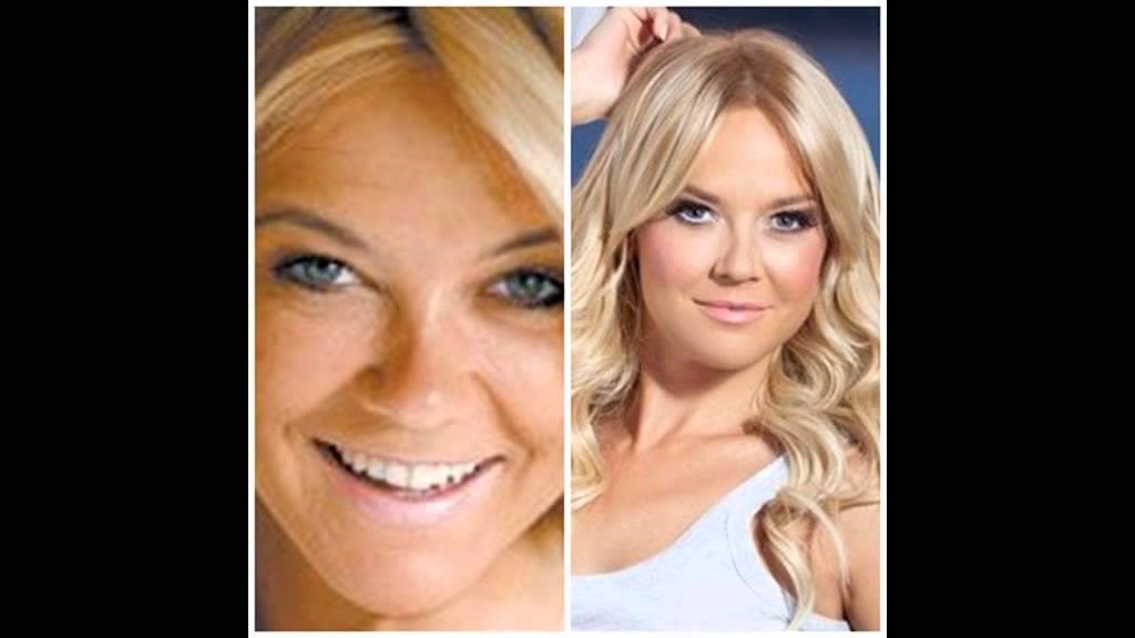 Poznate osobe sa i bez sminke #1