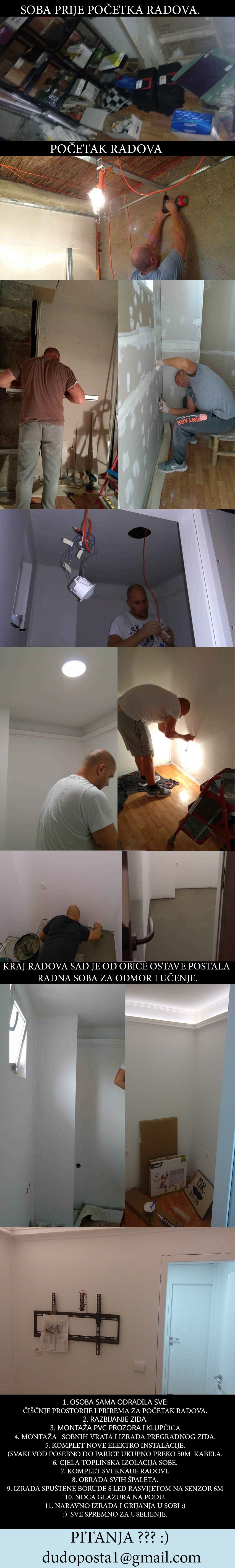 Od stare male ostave do lijepe sobice za odmor.