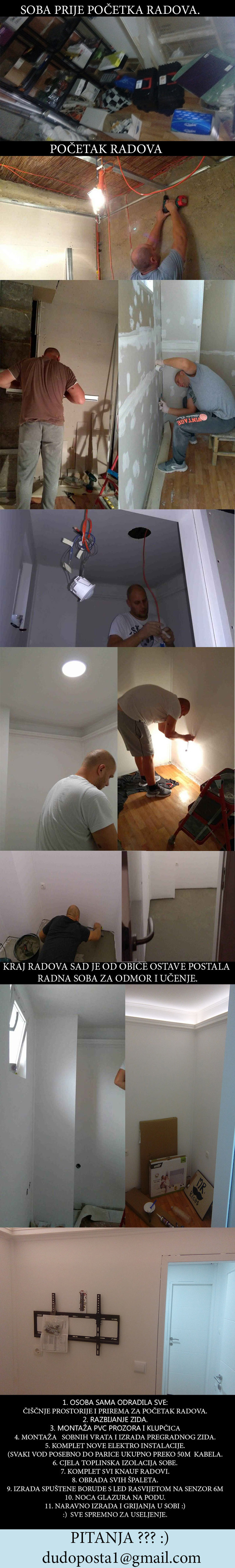 Od stare male ostave do lijepe sobice za odmor.