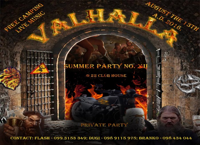 Valhalla Summer Party No XII
