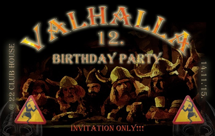 Valhalla 12th birthday party
