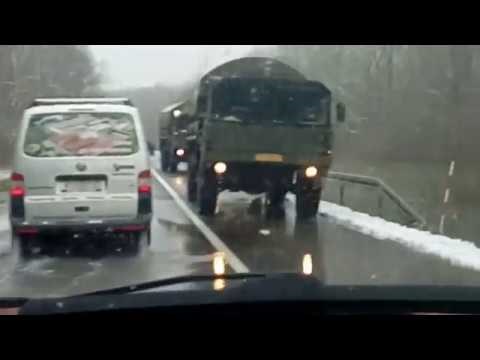 Djelomično poplavljena cesta, 19.3.2018.