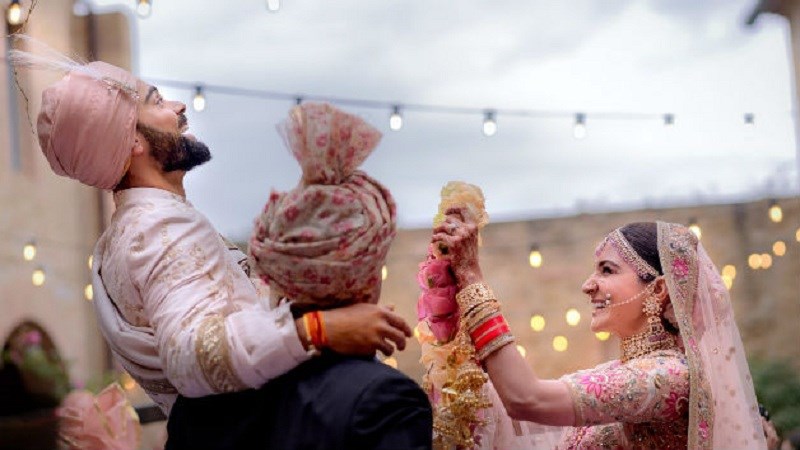 Virat Kohli Ties Knot with Anushka Sharma in Italy