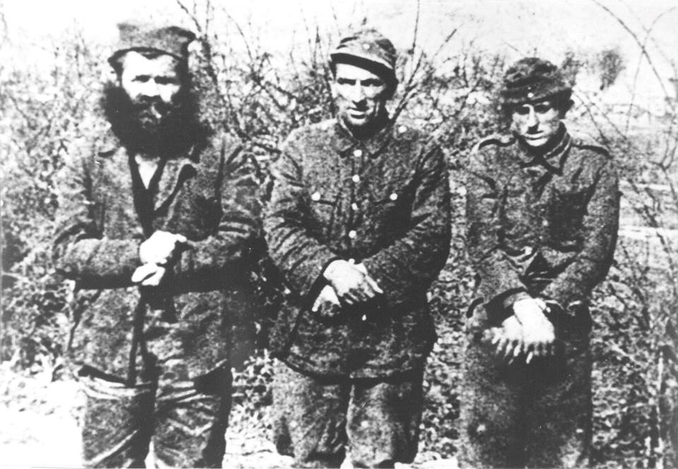 Četnik, domobran i ustaša zajedno zarobljeni 1942. godine