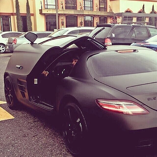 Matte black SLS.