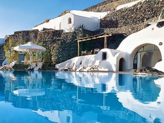 Perivolas Hotel in Greece.